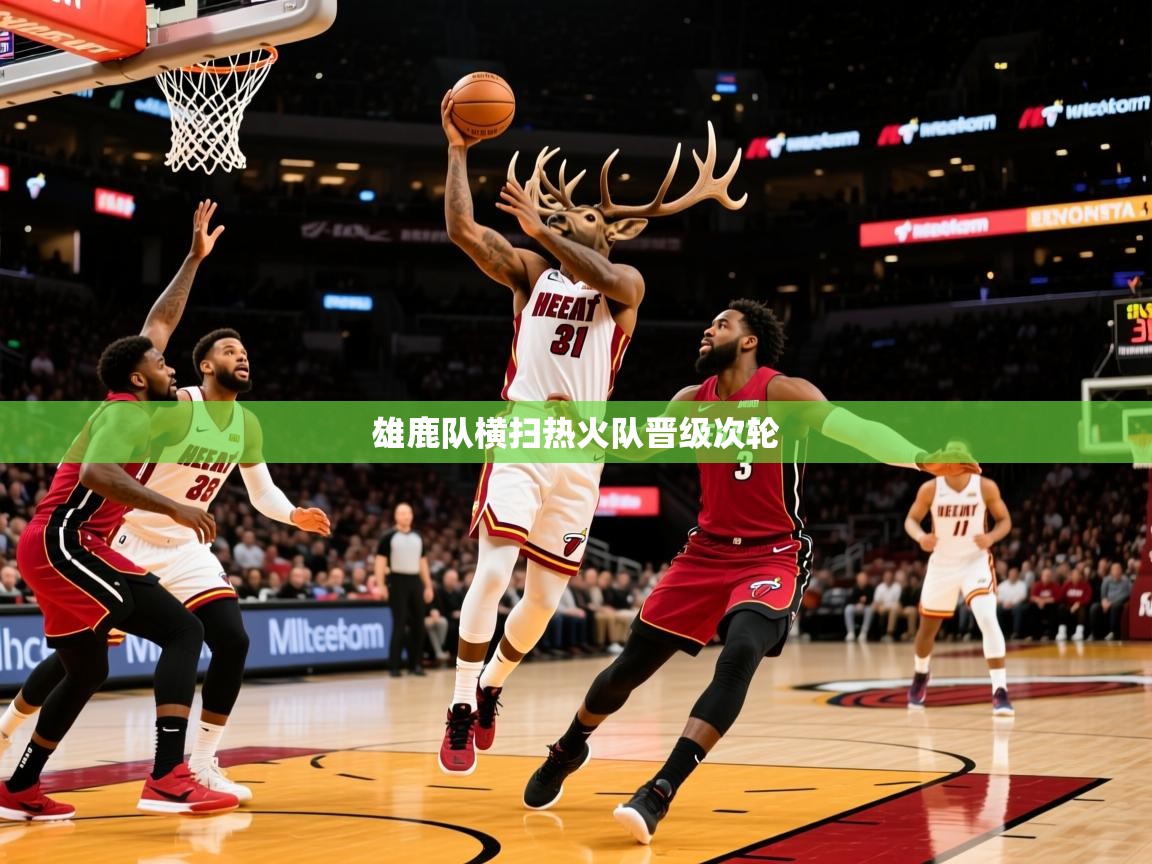 2025米兰体育在线雄鹿队横扫热火队晋级次轮  第4张